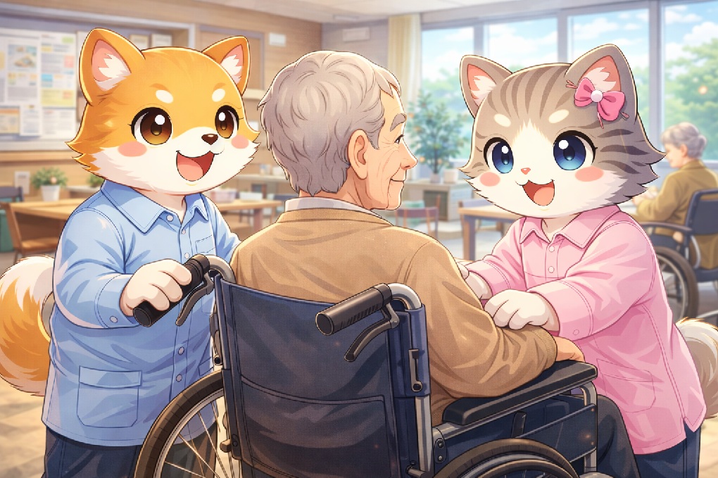 【派遣社員】デイサービスの生活サポートスタッフ